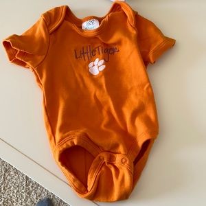 NWOT clemson onesie